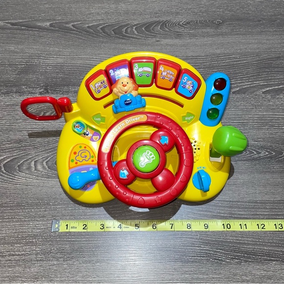 VTech Turn & Learn Interactive Early Development Toy W/ Animals, Colors, Etc. - Picture 7 of 8